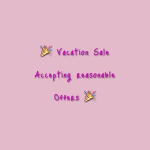 Vacation sale